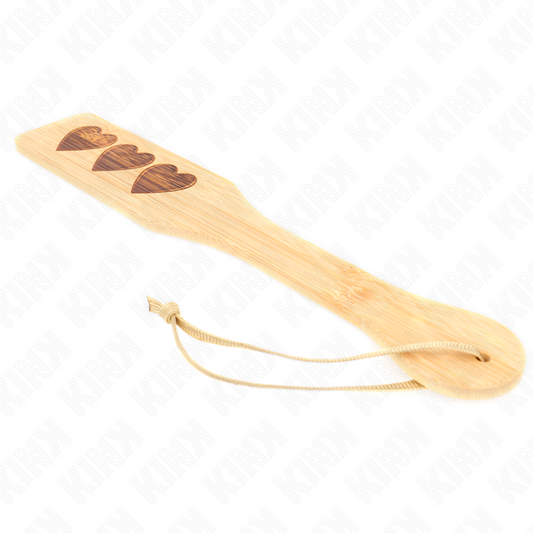 Kink Impact & Touch Kink - Bamboo Pallet Heart Design 32 X 5.5 Cm