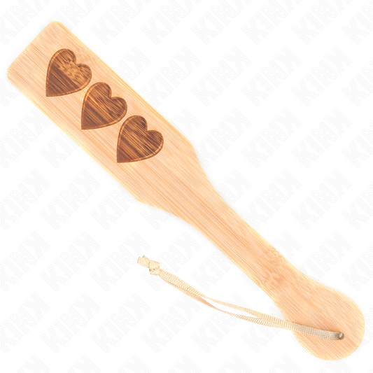 Kink Impact & Touch Kink - Bamboo Pallet Heart Design 32 X 5.5 Cm