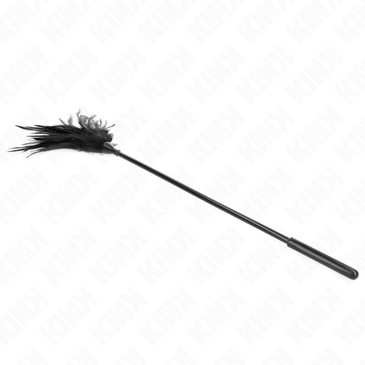 Kink Impact & Touch Kink - Multiple Black Tickle Feathers 45 Cm