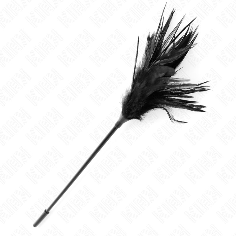 Kink Impact & Touch Kink - Multiple Black Tickle Feathers 45 Cm