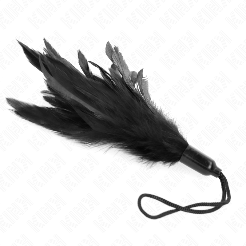 Kink Impact & Touch Kink - Tickle Feathers With Rope Handle Plastic Base 15 Cm