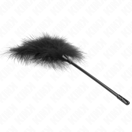 Kink Impact & Touch Kink - Black Tickle Feathers Used For The Bondage Kit 27 Cm