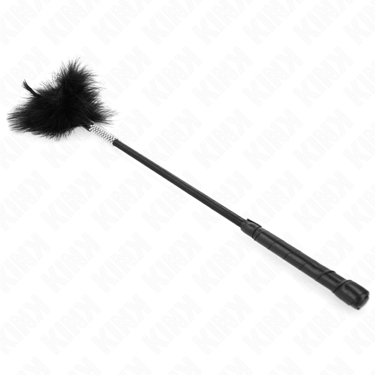 Kink Impact & Touch Kink - Tickle Feathers With Rhinestone Handle 50 Cm