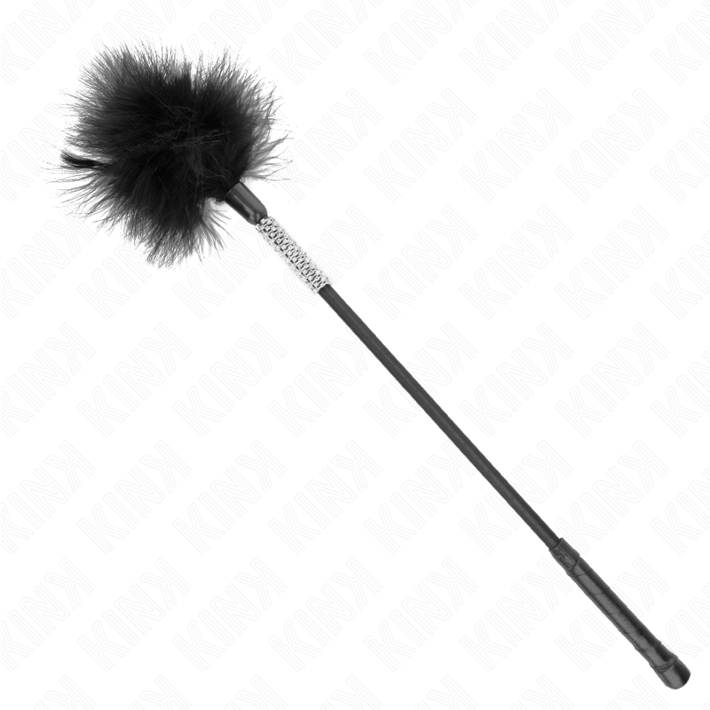 Kink Impact & Touch Kink - Tickle Feathers With Rhinestone Handle 50 Cm