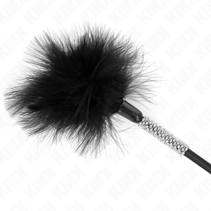 Kink Impact & Touch Kink - Tickle Feathers With Rhinestone Handle 50 Cm