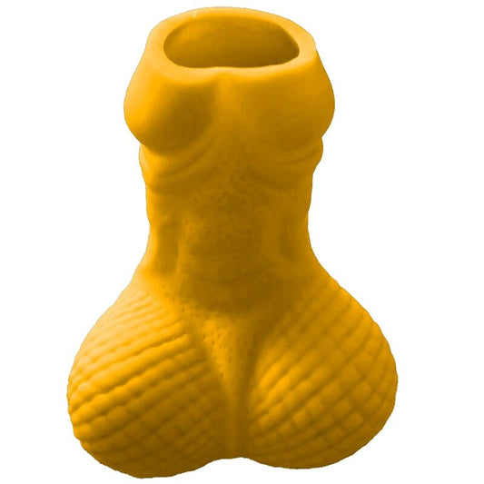 Diablo Picante Yellow Penis Shot Glass