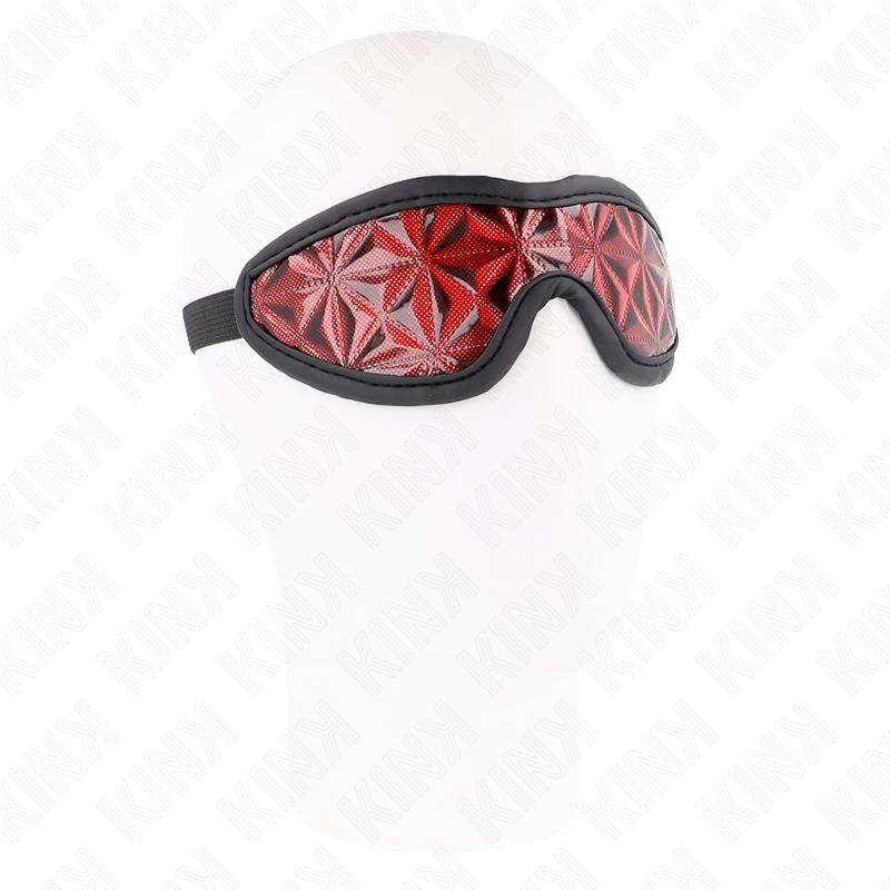 Kink Masked Allure Kink - Red Diamond Pattern Headband 20.5 X 6 Cm