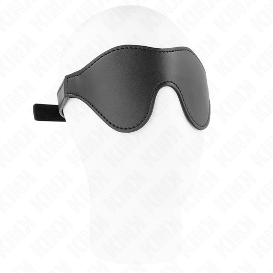 Kink Masked Allure Kink - Leatherette Bandage 20 X 8 Cm With Velcro Closure Adjustable 17-21 Cm
