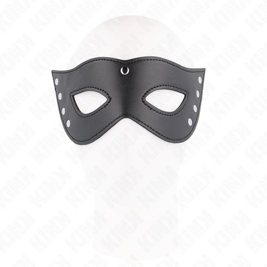 Kink Masked Allure Kink - 4 Rivets Eye Mask 28 X 8 Cm