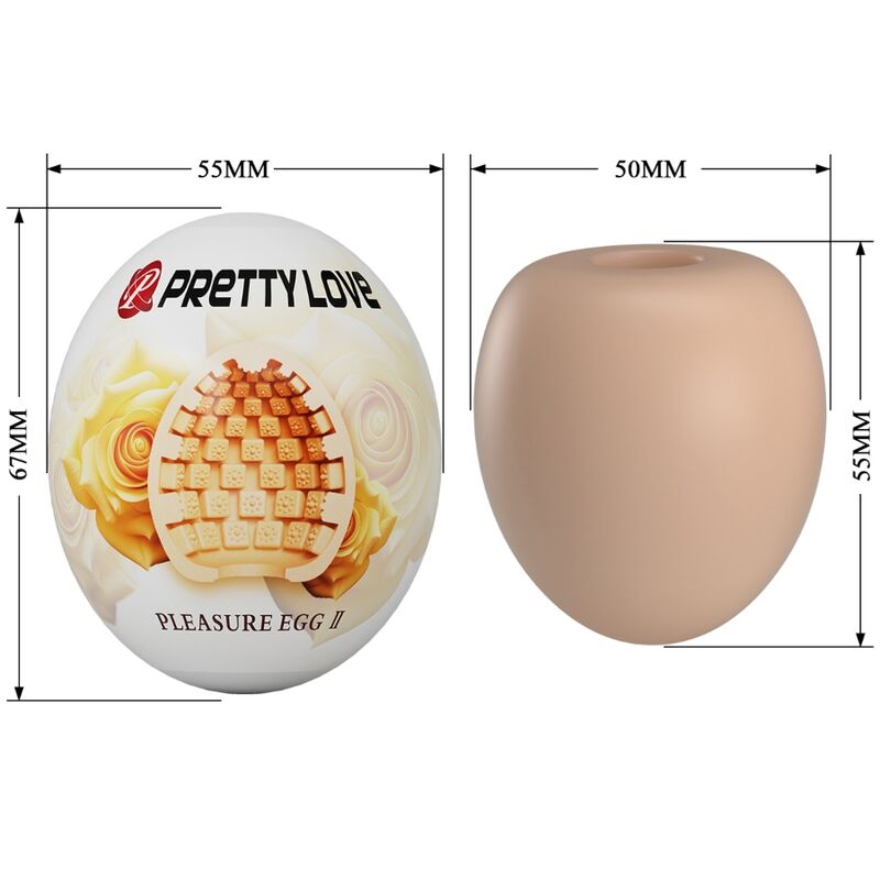 Pretty Love Flirtation Pretty Love - Male Masturbator Egg Flesh