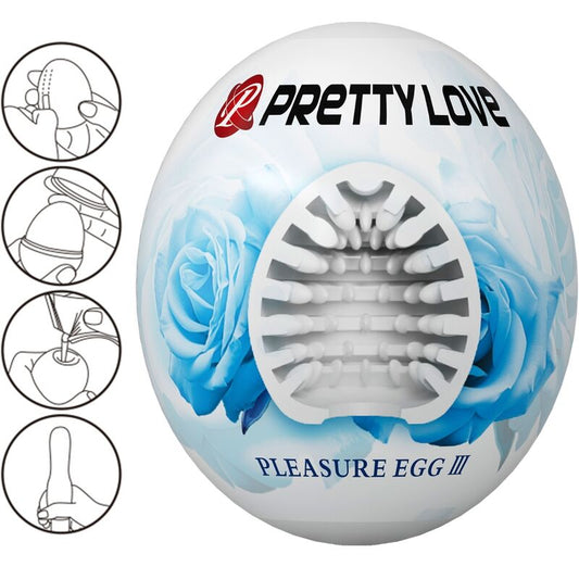 Pretty Love Flirtation Pretty Love - Male Masturbator Egg White