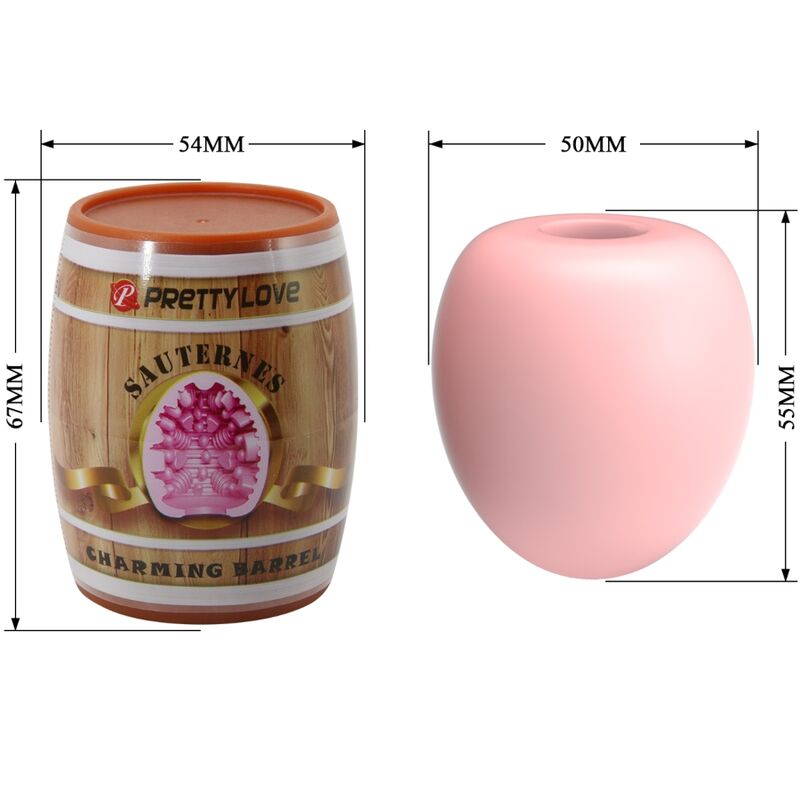 Pretty Love Flirtation Pretty Love - Male Masturbator Egg Pink Model 2
