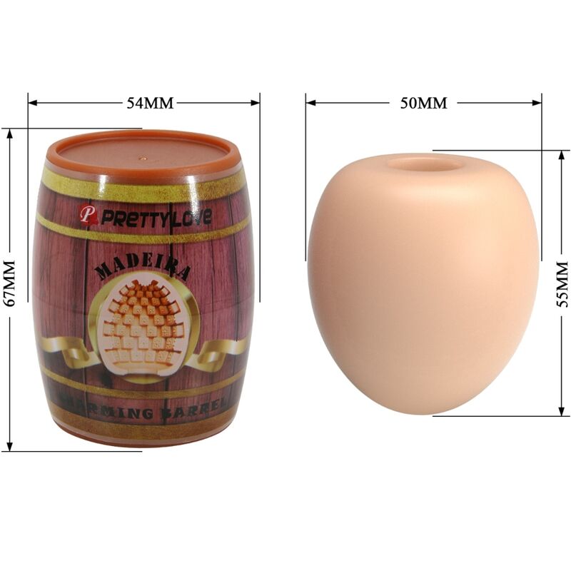 Pretty Love Flirtation Pretty Love - Male Masturbator Egg Flesh Model 2