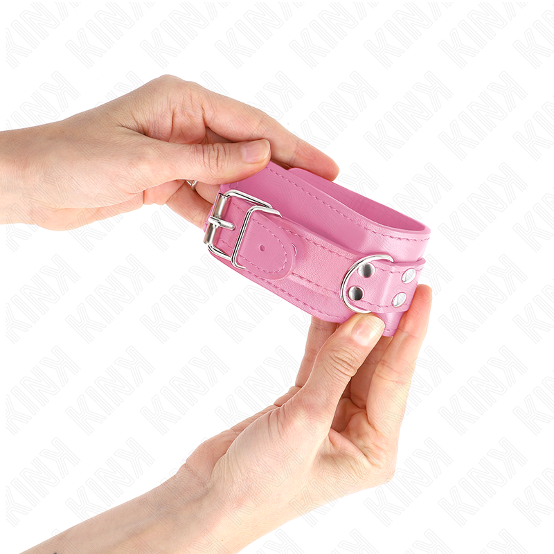 Kink Wrist Restraint Kink - Simple Wrist Restraints Pink Adjustable 20-23 Cm X 5.5 Cm