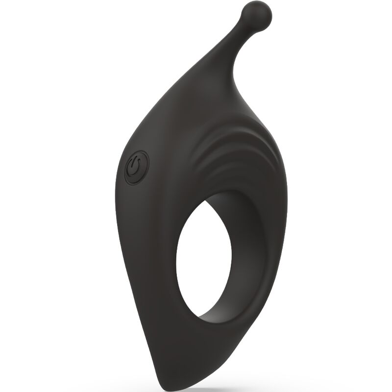 B Swish Bcharmed Rhythm Infinite Deluxe Penis Ring 15 Vibrations Black