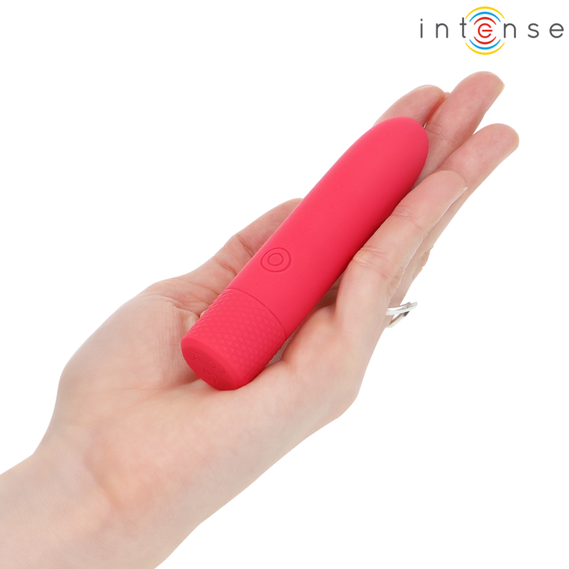 Intense Fun Intense - Symone Usb Rechargeable Vibrating Bullet 8 Vibrations Red 10 X 2.2 Cm