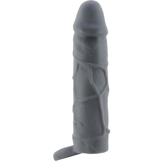 Pretty Love Realistic Skin Penis Sleeve Dark Grey