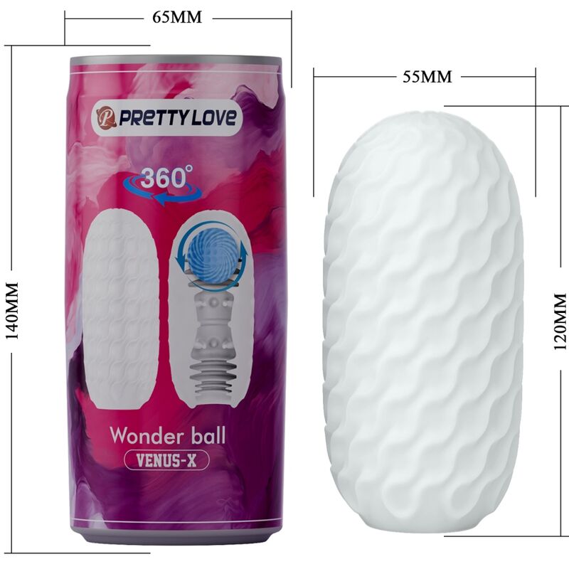 Pretty Love Venus X Male Masturbator Model 3 White