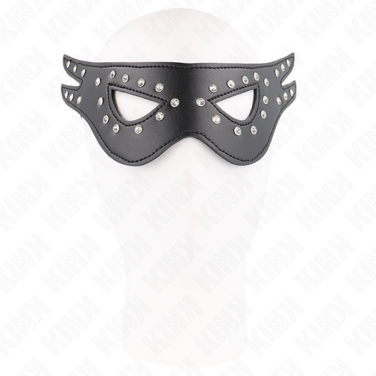 Kink Masked Allure Kink - Sexy Leatherette Mask Model 2 27 X 13 Cm