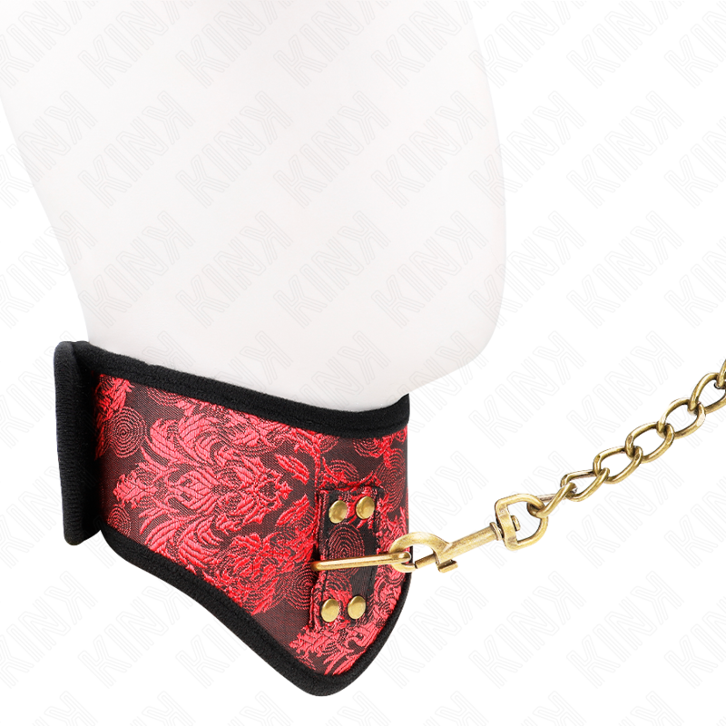 Kink Collar & Gag Kink - Scandal Model Necklace With Lace Strap 75 Cm 44 X 10 Cm