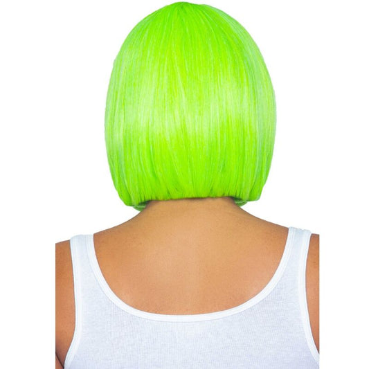Leg Avenue Accessories Leg Avenue - Fluorescent Bob Wig Neon Green
