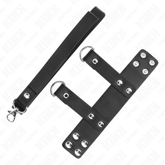 Kink Ring Power Kink - Penis Ring With Adjustable Leather Strap