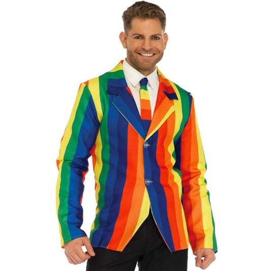 Leg Avenue Costumes Leg Avenue - Blazer + Tie Rainbow S