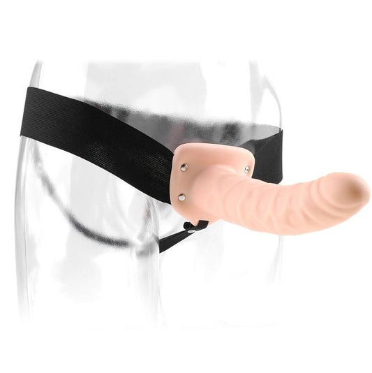 Fetish Fantasy Series 19 Cm Hollow Strap-On Natural