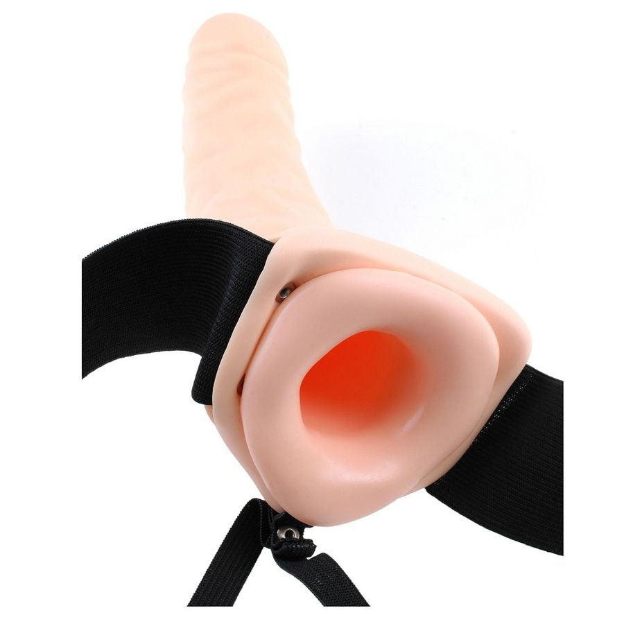 Fetish Fantasy Series 19 Cm Hollow Strap-On Natural