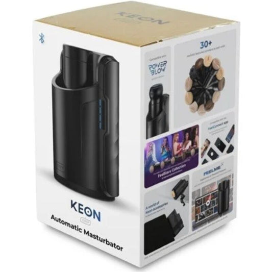 Kiiroo Keon Combo Set By Kiiroo + Feel Stroker Black