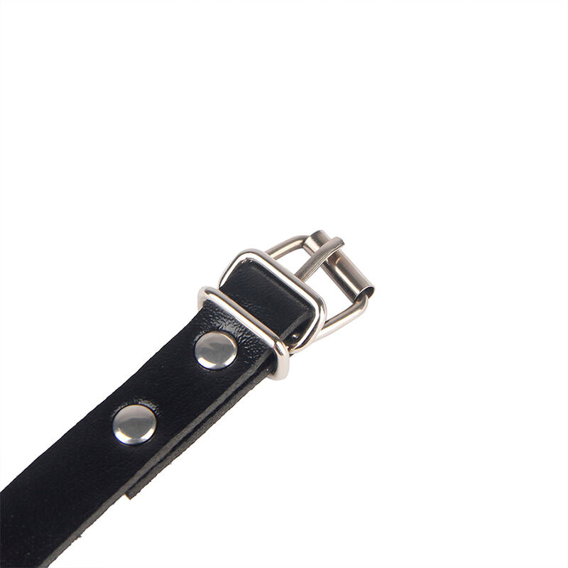 Subblime Fetish Subblime - 953690 Handcuffs With Bondage Belt Black One Size
