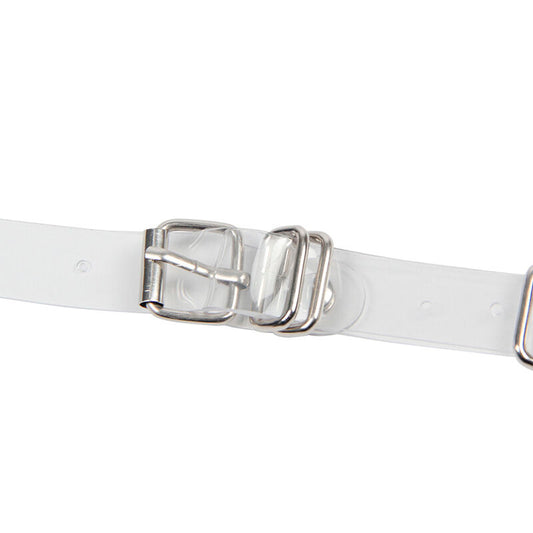 Subblime Fetish Subblime - 953737 Chest Harness With Rings And Chains Silver One Size