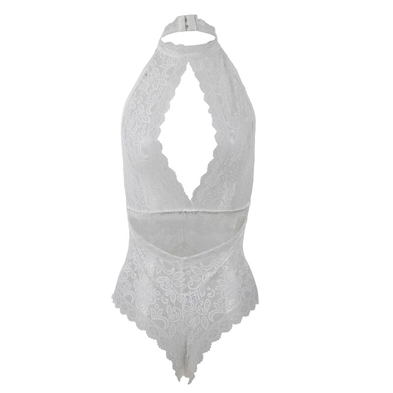 Subblime Bodystockings Subblime - 953867 Lace Bodysuit White L/Xl