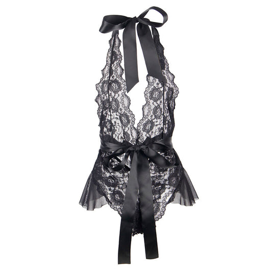 Subblime Bodystockings Subblime - 930806 Sexy Body With Ruffles Black S/M