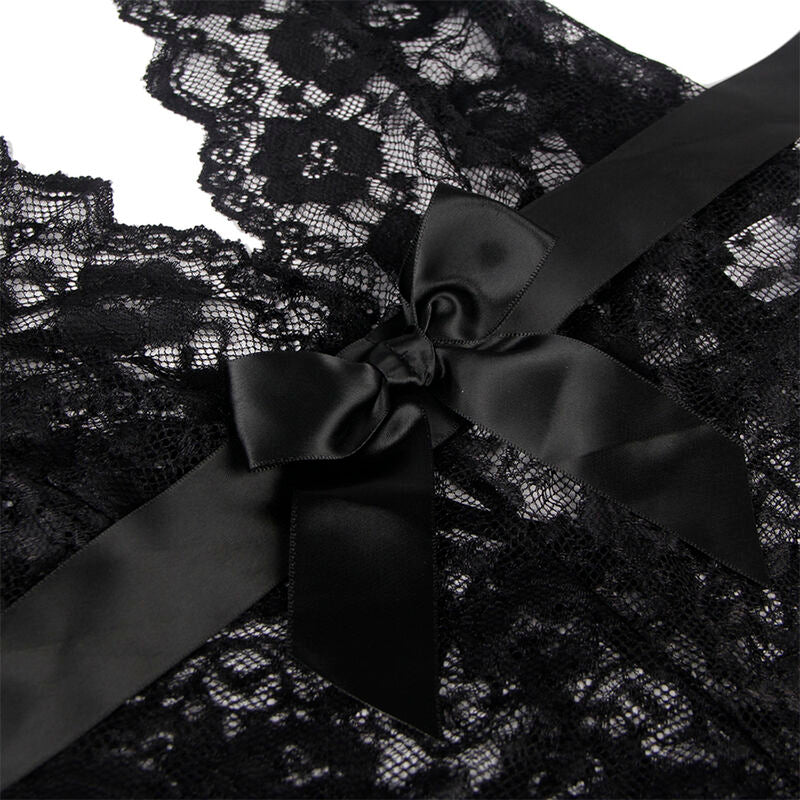 Subblime Bodystockings Subblime - 930882 Sexy Body With Ruffles Black L/Xl