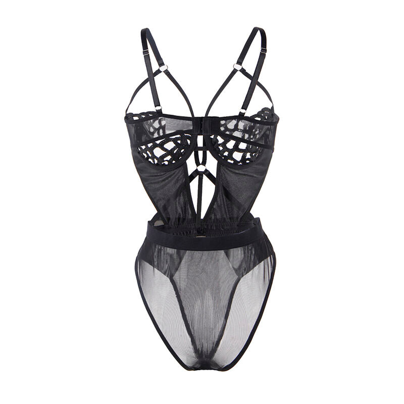 Subblime Bodystockings Subblime - 954055 Sexy Lace Bodysuit Black S/M