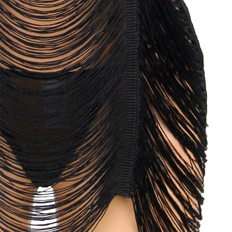 Subblime Sets Subblime - 954239 Strappy Dress + Thong Black L/Xl