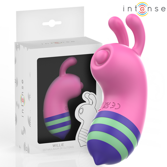 Intense Fun Intense - Willie Stimulator Bee Pink/Green