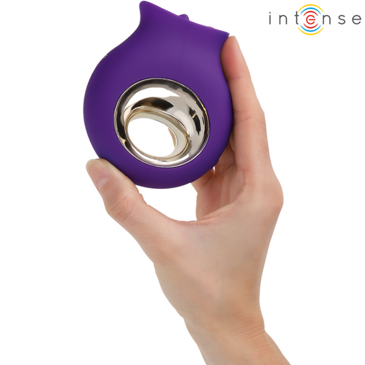 Intense Fun Intense - Tuli Clitoris Stimulator 9 Vibrations & 9 Oscillations Purple