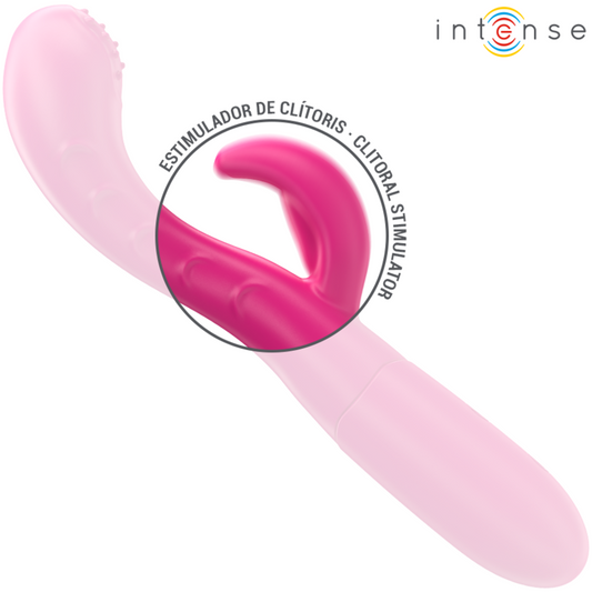 Intense Fun Intense - Amara Vibrator With Stimulating Tongue 10 Vibrations Pink