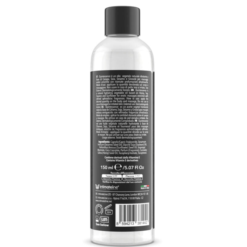 Intimateline Luxuria - Massage Oil Sugar Cloud 150 Ml