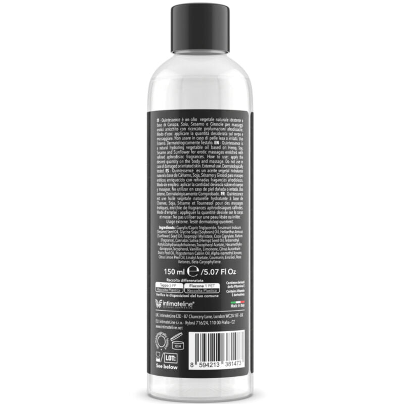 Intimateline Luxuria - Aceite De Masajes Vainilla Exotic 150 Ml