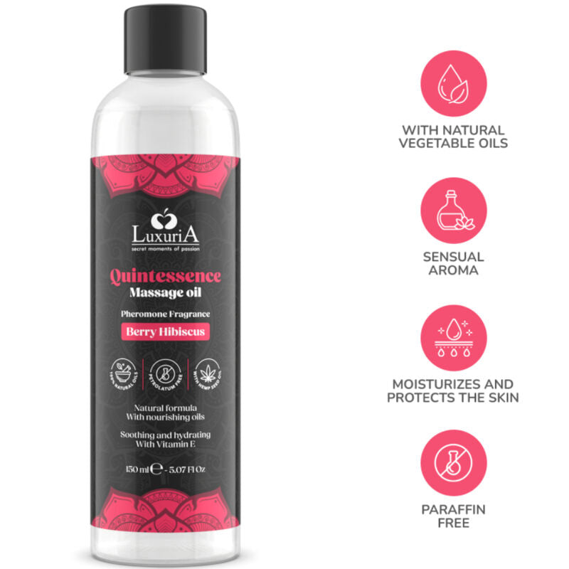 Intimateline Luxuria - Massage Oil Berry 150 Ml