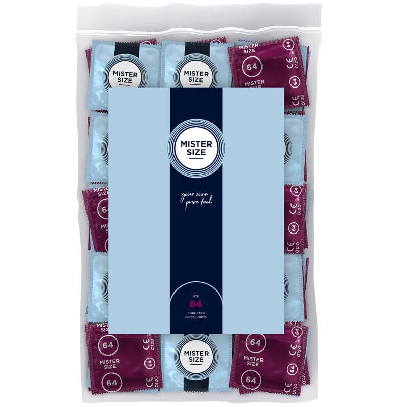Mister Size Condoms Size Xxl 64 Mm (100 Units)