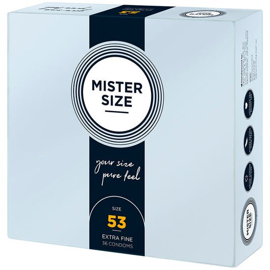 Mister Size Condom Size M 53 Mm (36 Units)