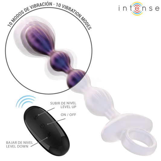 Intense Anal Toys Intense - Jackie Vibrating Anal Plug Model 1 Remote Control