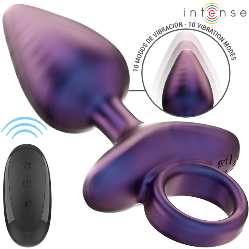 Intense Anal Toys Intense - Michael Vibrating Anal Plug Model 2 Remote Control