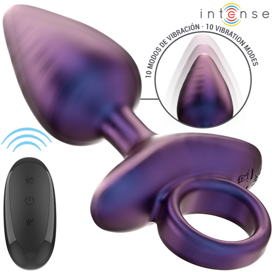 Intense Anal Toys Intense - Michael Vibrating Anal Plug Model 2 Remote Control