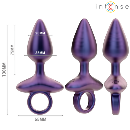 Intense Anal Toys Intense - Michael Vibrating Anal Plug Model 2 Remote Control
