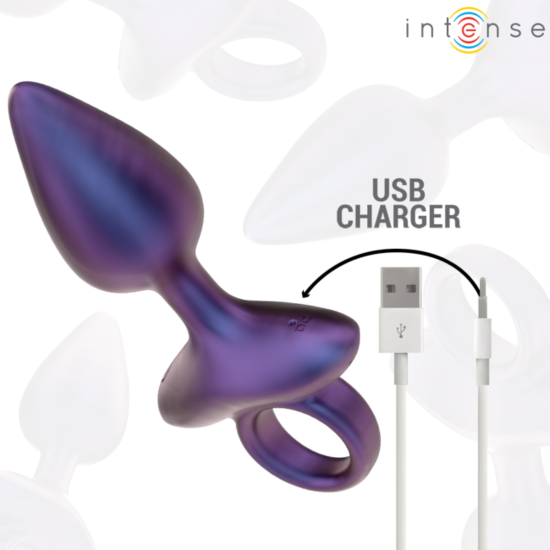 Intense Anal Toys Intense - Michael Vibrating Anal Plug Model 2 Remote Control